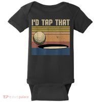 I’d Tap That Funny Golf Baby Bodysuit thumb 0