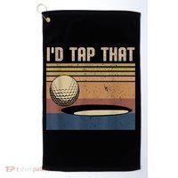 I’d Tap That Funny Golf Golf Towel thumb 0