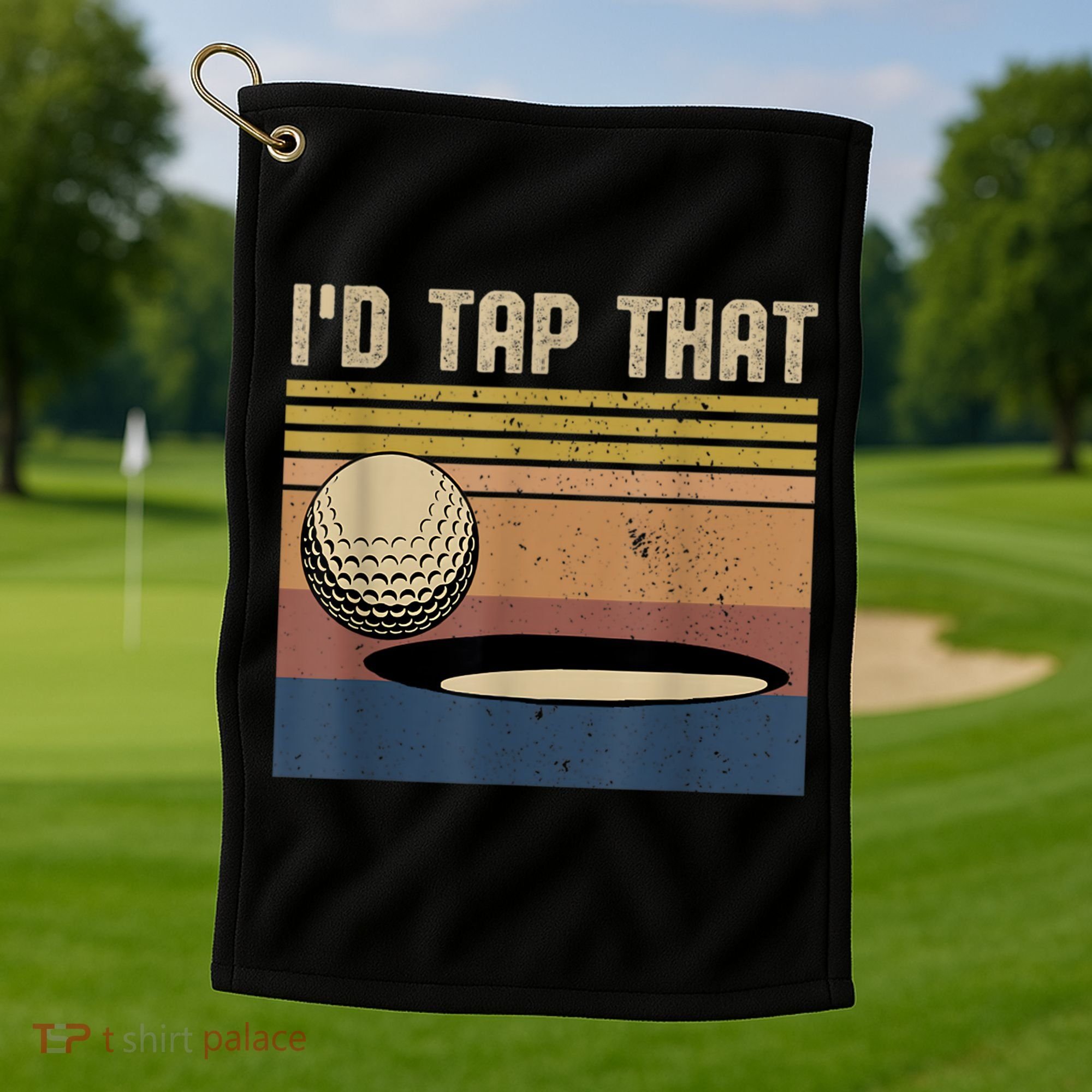 I’d Tap That Funny Golf Golf Towel