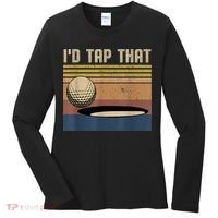 I’d Tap That Funny Golf Women's Long Sleeve Shirt thumb 0