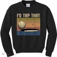 I’d Tap That Funny Golf Kids Sweatshirt thumb 0