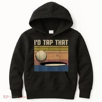 I’d Tap That Funny Golf Kids Hoodie thumb 0