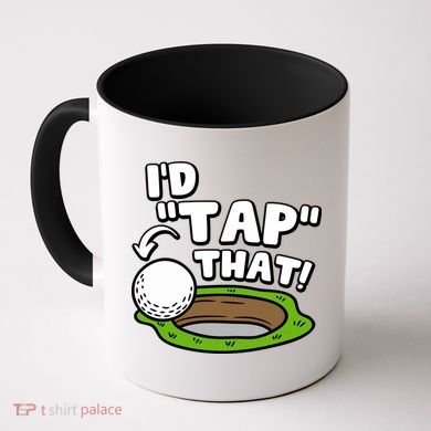 Id Tap That Funny Golf Lover Coffee Mug