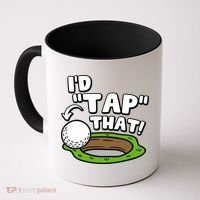 Id Tap That Funny Golf Lover Coffee Mug thumb 0