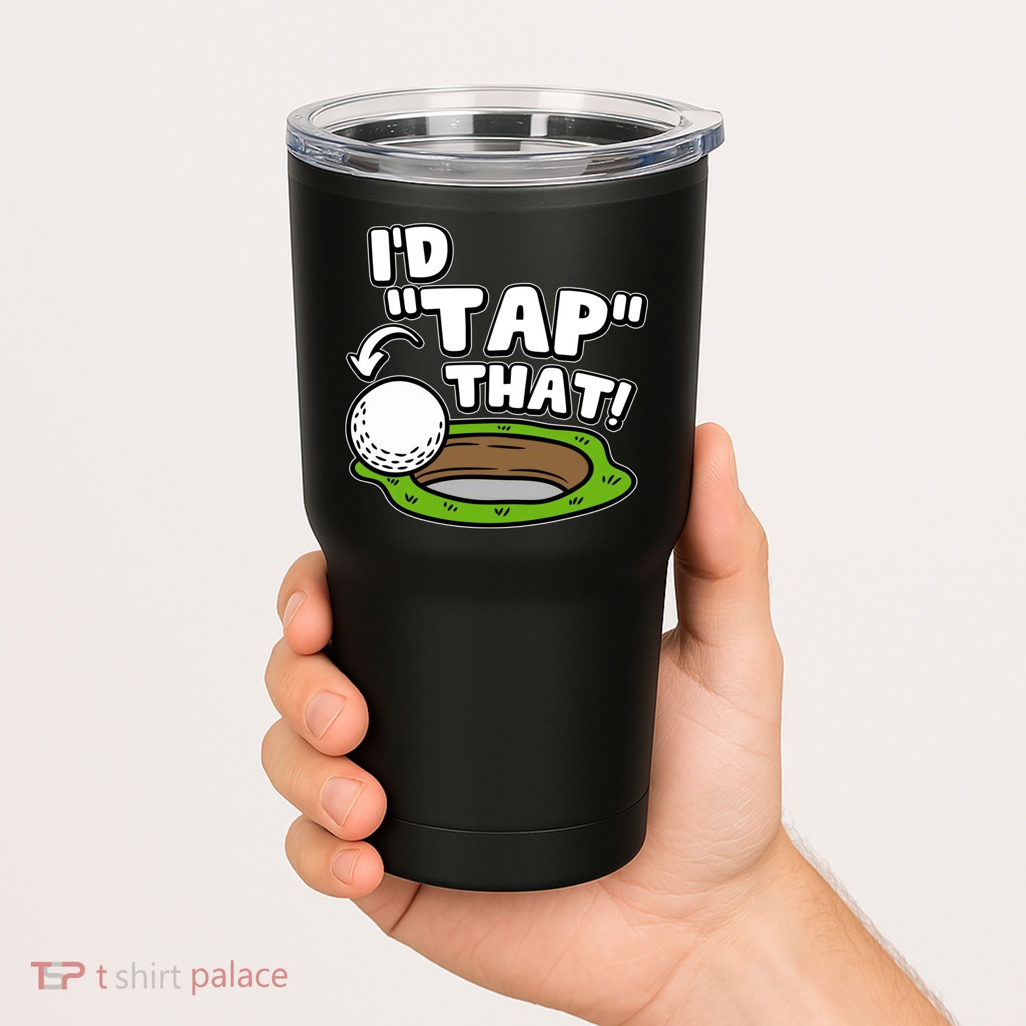 Id Tap That Funny Golf Lover Tumbler