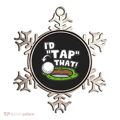 Id Tap That Funny Golf Lover Ornament