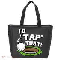Id Tap That Funny Golf Lover Tote Bag thumb 0