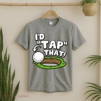 Id Tap That Funny Golf Lover T-Shirt thumb 2