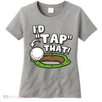 Id Tap That Funny Golf Lover Women's T-Shirt thumb 0