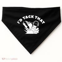 I'd Tack That Metal Worker Welder Welding USA-Made Doggie Bandana thumb 0