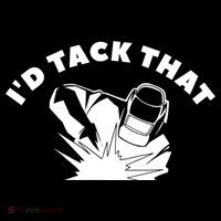 I'd Tack That Metal Worker Welder Welding Women's Hoodie thumb 2