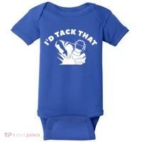 I'd Tack That Metal Worker Welder Welding Baby Bodysuit thumb 0