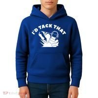 I'd Tack That Metal Worker Welder Welding Kids Hoodie thumb 4