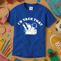 I'd Tack That Metal Worker Welder Welding Kids T-Shirt thumb 3