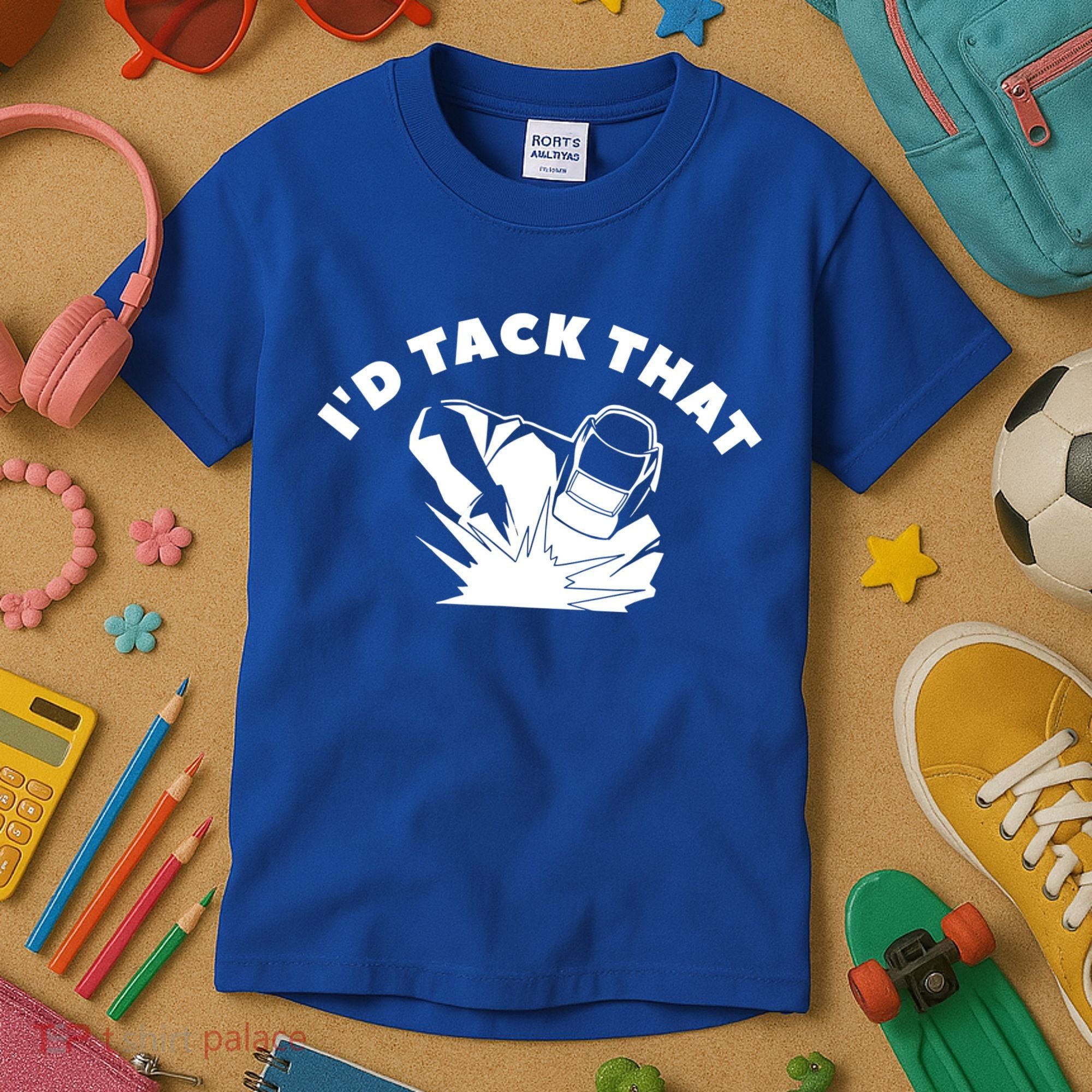 I'd Tack That Metal Worker Welder Welding Kids T-Shirt