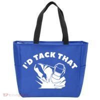 I'd Tack That Metal Worker Welder Welding Tote Bag thumb 0