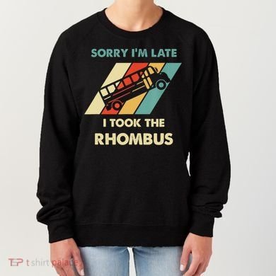 I Took The Rhombus Funny Math Nerd Funny Math Gift Women's Sweatshirt