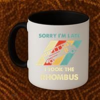 I Took The Rhombus Funny Math Nerd Funny Math Gift Coffee Mug thumb 2