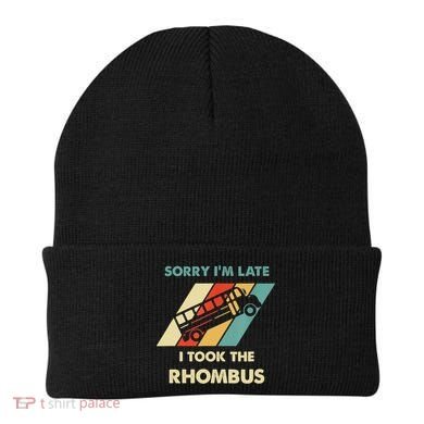 I Took The Rhombus Funny Math Nerd Funny Math Gift Beanie