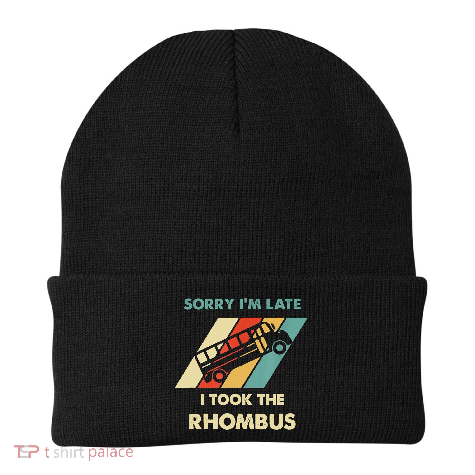 I Took The Rhombus Funny Math Nerd Funny Math Gift Beanie