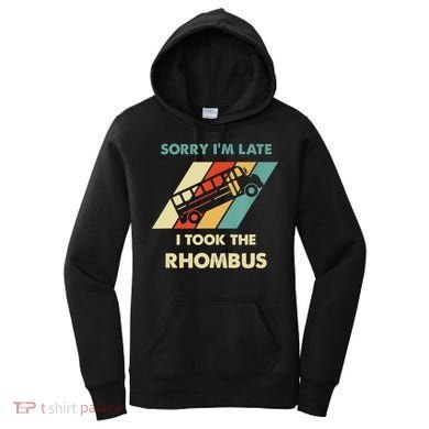I Took The Rhombus Funny Math Nerd Funny Math Gift Women's Hoodie