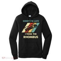 I Took The Rhombus Funny Math Nerd Funny Math Gift Women's Hoodie thumb 0