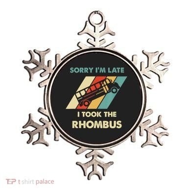 I Took The Rhombus Funny Math Nerd Funny Math Gift Ornament