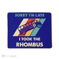 I Took The Rhombus Funny Math Nerd Funny Math Gift Mousepad thumb 0