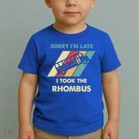 I Took The Rhombus Funny Math Nerd Funny Math Gift Toddler T-Shirt thumb 2