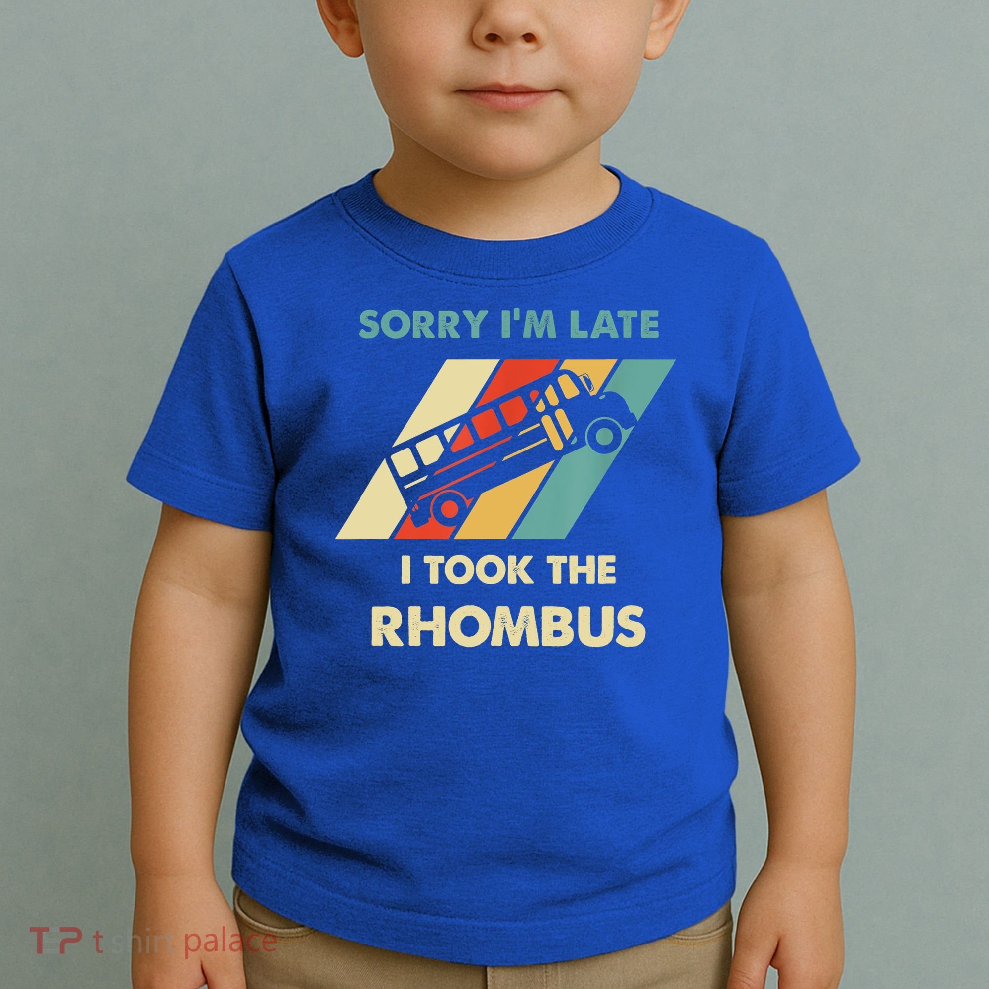 I Took The Rhombus Funny Math Nerd Funny Math Gift Toddler T-Shirt