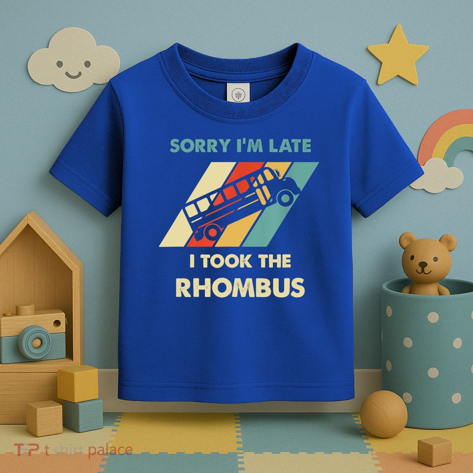 I Took The Rhombus Funny Math Nerd Funny Math Gift Toddler T-Shirt