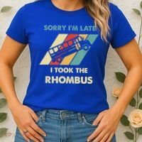 I Took The Rhombus Funny Math Nerd Funny Math Gift Women's T-Shirt thumb 2