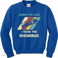 I Took The Rhombus Funny Math Nerd Funny Math Gift Kids Sweatshirt thumb 0