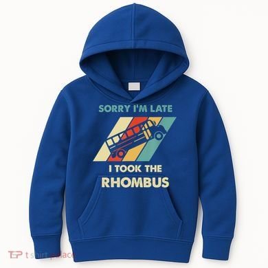 I Took The Rhombus Funny Math Nerd Funny Math Gift Kids Hoodie