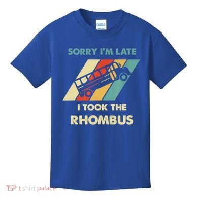 I Took The Rhombus Funny Math Nerd Funny Math Gift Kids T-Shirt