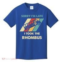 I Took The Rhombus Funny Math Nerd Funny Math Gift Kids T-Shirt thumb 0