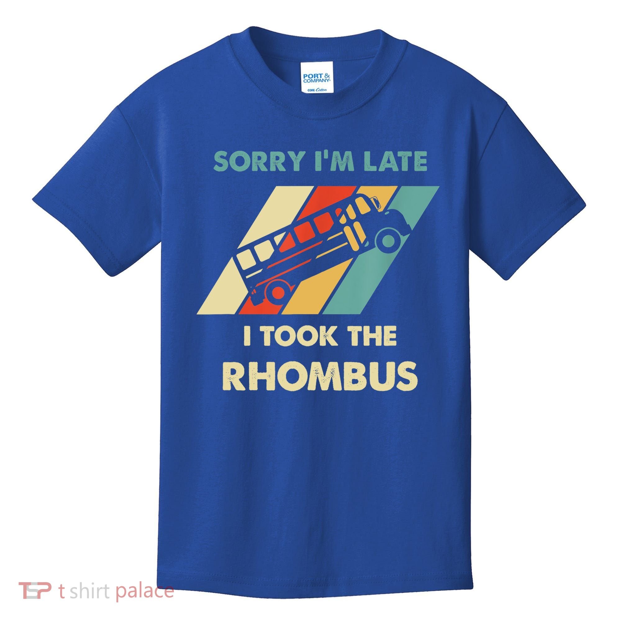 I Took The Rhombus Funny Math Nerd Funny Math Gift Kids T-Shirt