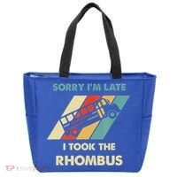 I Took The Rhombus Funny Math Nerd Funny Math Gift Tote Bag thumb 0
