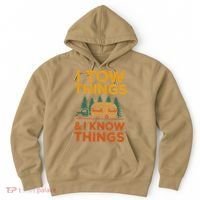 I Tow Things And I Know Things Fathers Day Hoodie thumb 0