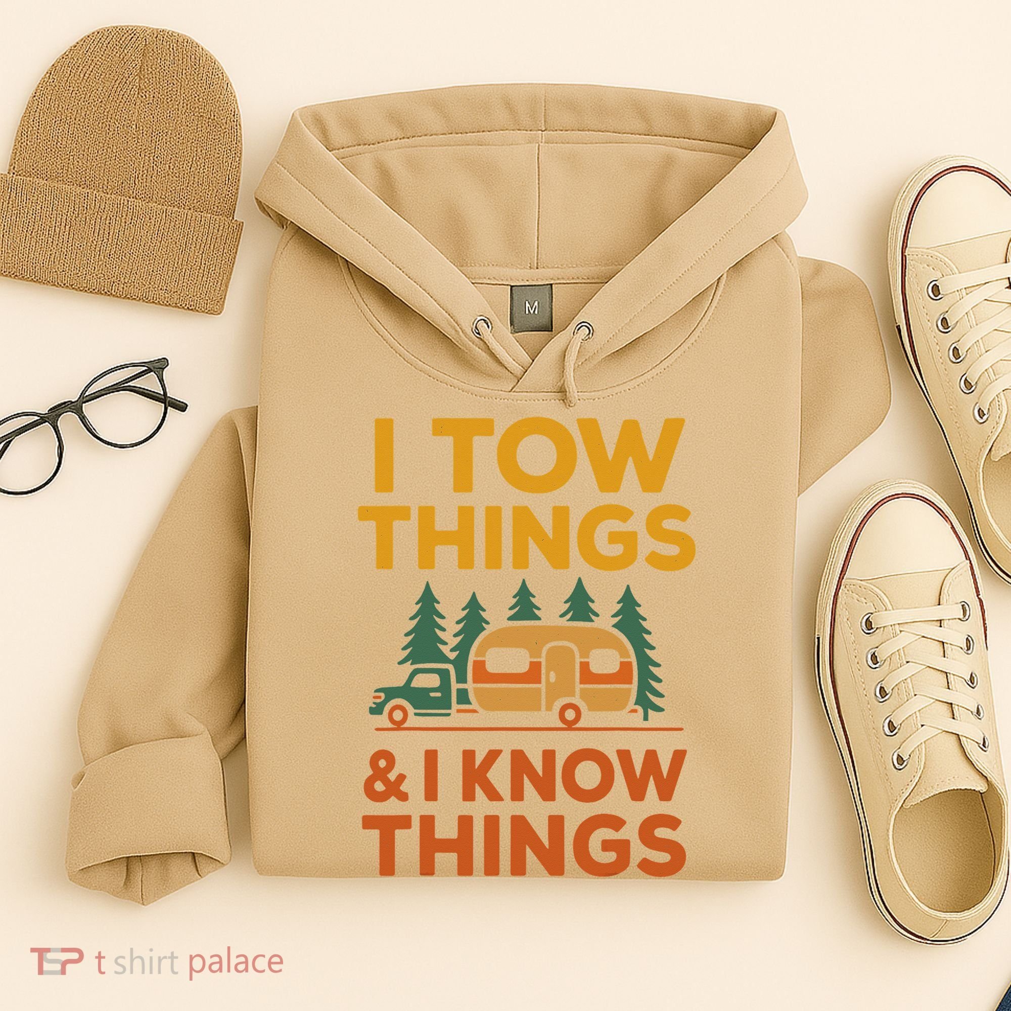 I Tow Things And I Know Things Fathers Day Hoodie