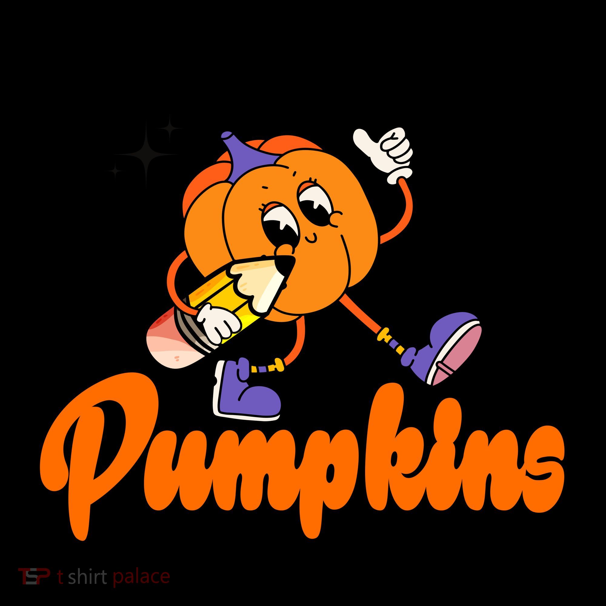 I Teach The Cutest Pumpkins Retro Teacher Halloween 16oz Travel Tumbler