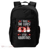 I Teach The Cutest Little Valentines Teacher Backpack thumb 0