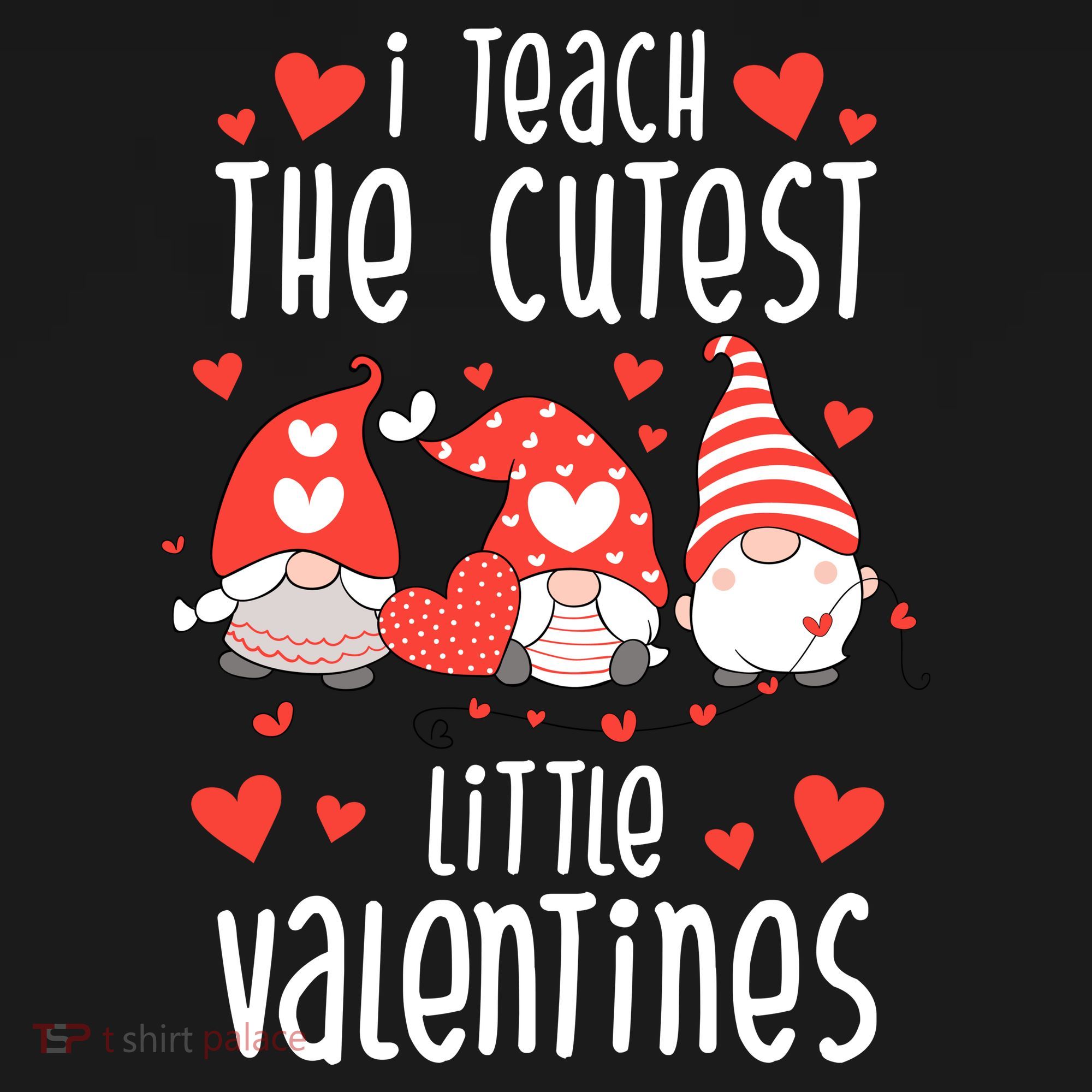 I Teach The Cutest Little Valentines Teacher Coaster