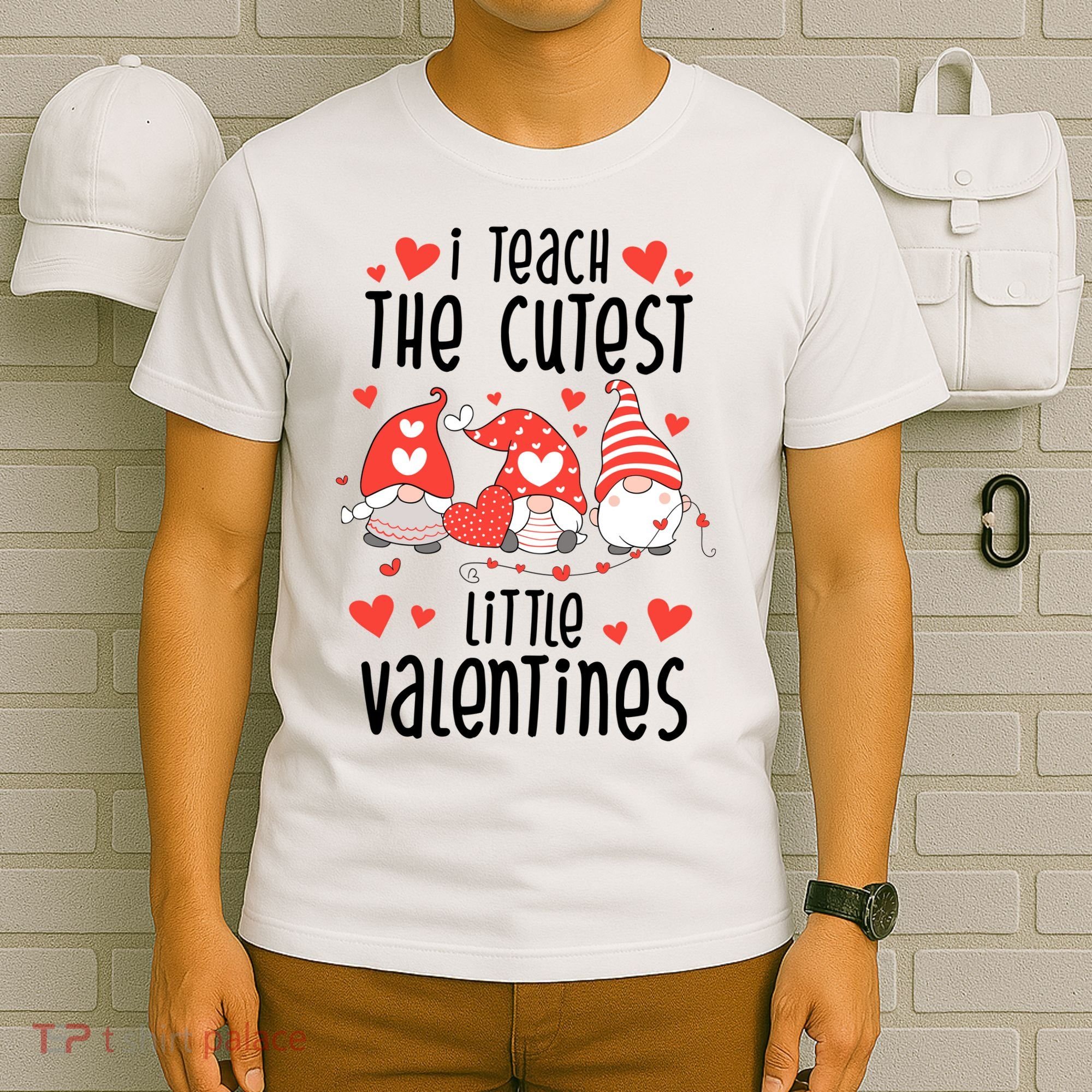 I Teach The Cutest Little Valentines Teacher T-Shirt