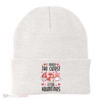 I Teach The Cutest Little Valentines Teacher Beanie thumb 0