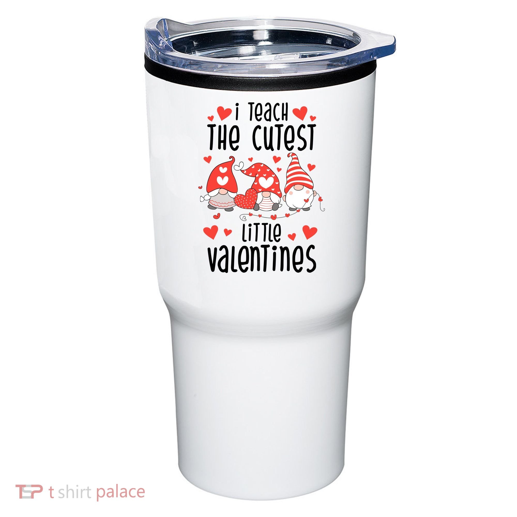 I Teach The Cutest Little Valentines Teacher Tumbler