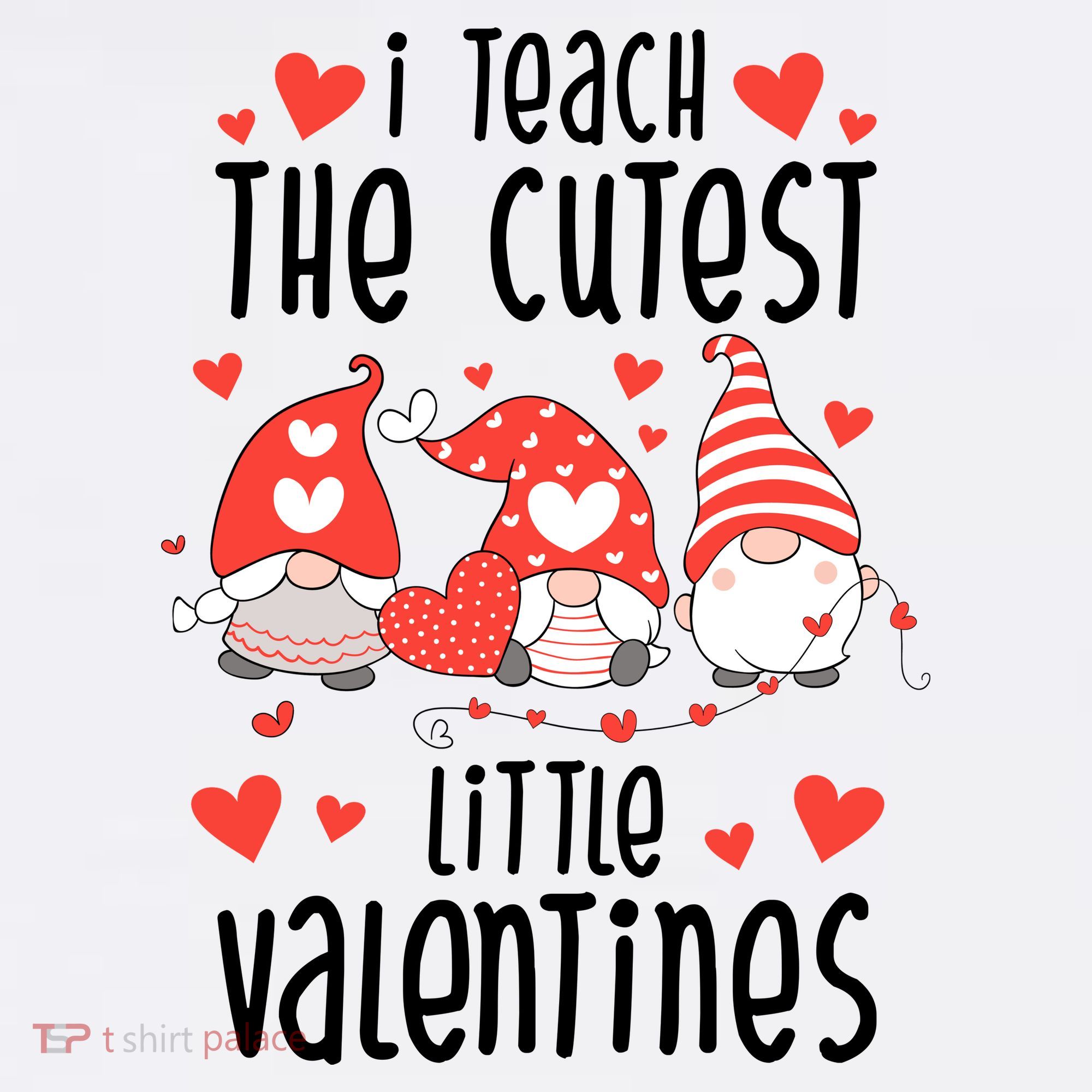 I Teach The Cutest Little Valentines Teacher Ornament