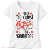 I Teach The Cutest Little Valentines Teacher Women's T-Shirt thumb 0