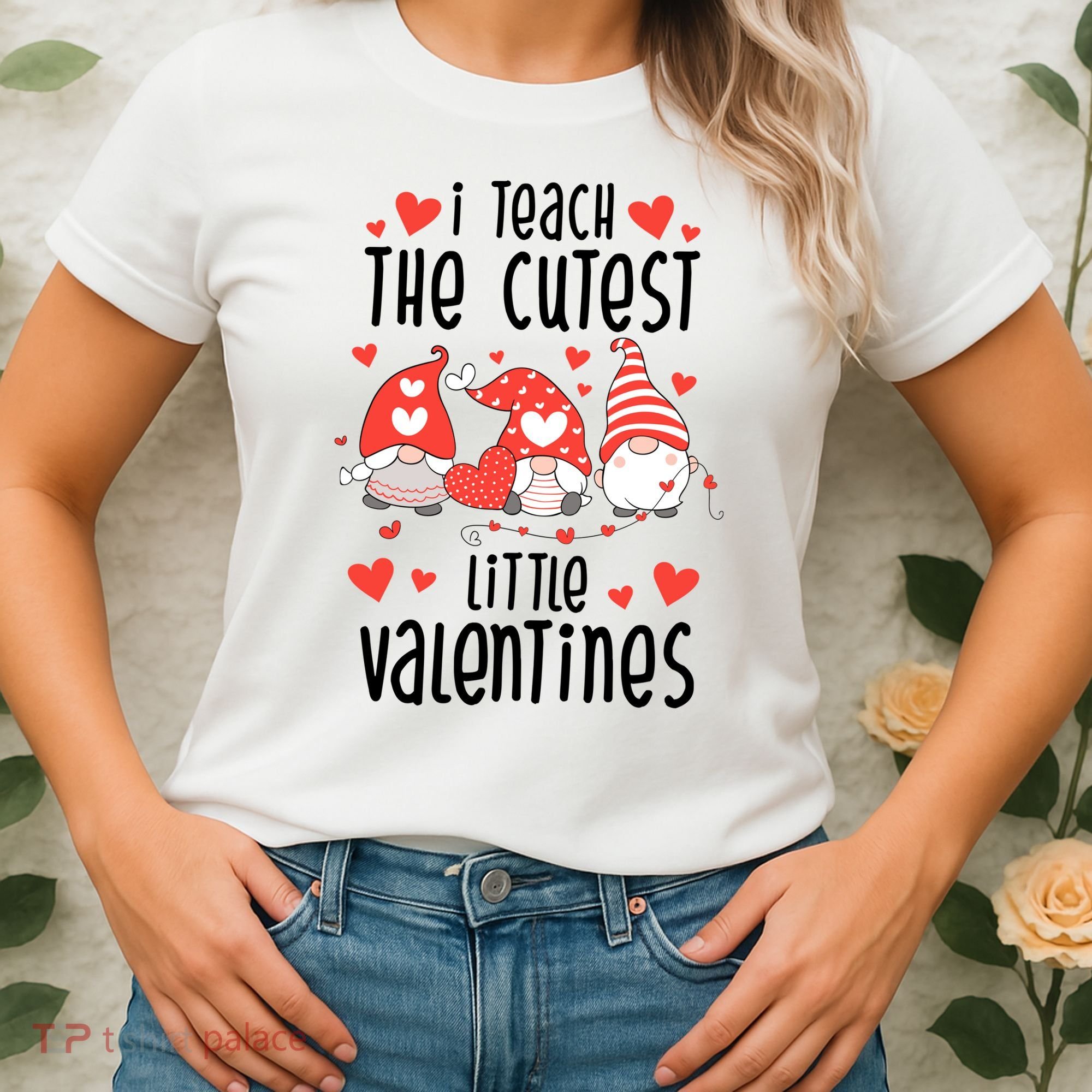 I Teach The Cutest Little Valentines Teacher Women's T-Shirt
