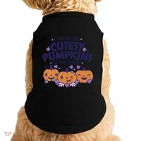 I Teach The Cutest Pumpkins In The Patch Doggie Tank thumb 0